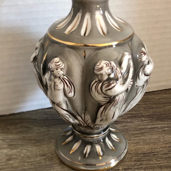 Vtg ELPA Alcobaca Hand Painted Perfume Bottle - Picture 12 of 14